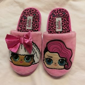 LOL Surprise Pillow Wedge Slippers, Size Lg